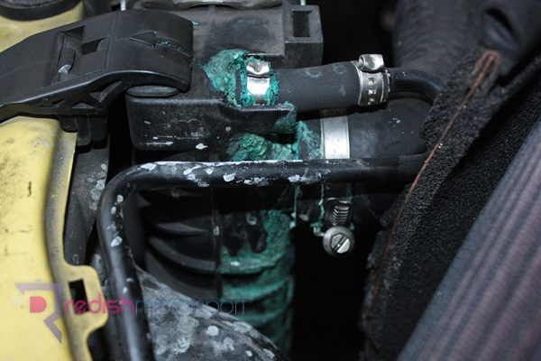 Honda radiator losing coolant #3